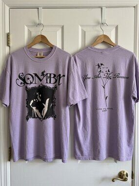 Sombr You Are The Reason Tour Comfort colors Tee - Orchid